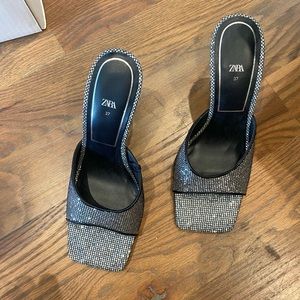 Zara Sparkle Sandals